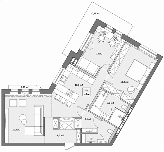 4к квартира
