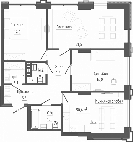 4к квартира