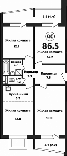 4к квартира